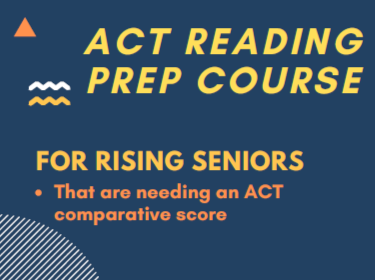  ACT READING PREP COURSE